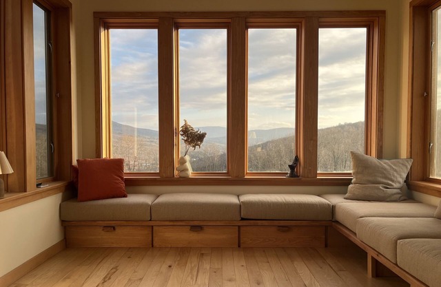Stunning views of the Catskills. Open meadows. Serene living space.