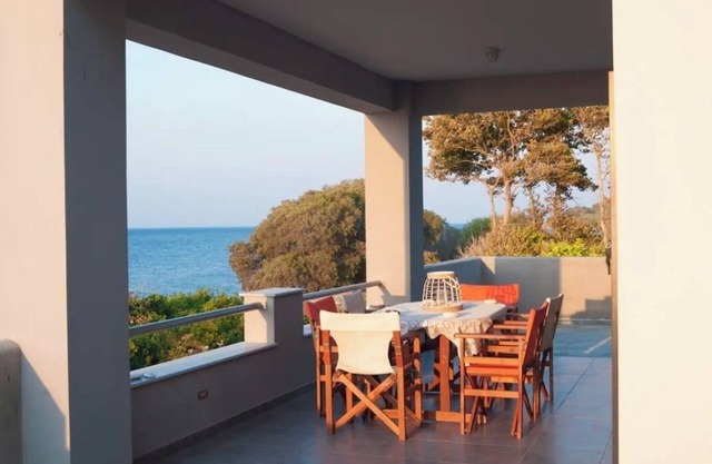 Stunning villa in Samos with spectacular views of the aegean sea and sunset