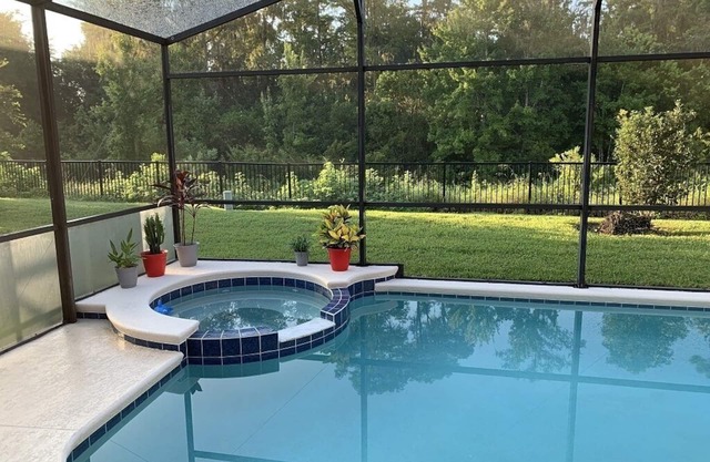 Stunning villa with south facing pool and spa with no immediate rear neighbors