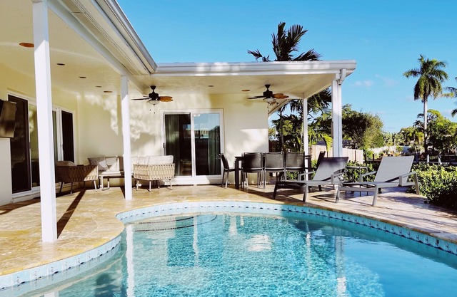 Stunning Waterfront Home W/ Pool - 3BR/2Bath + Den