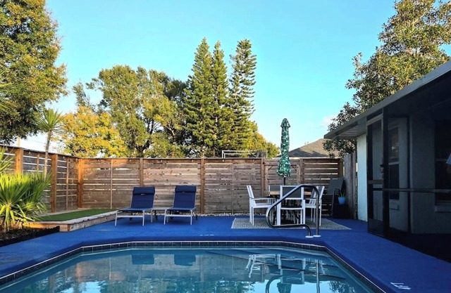 Stylish 3BR Retreat with Pool Near Attractions - Pet Friendly