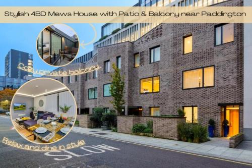 Stylish 4BD Mews House Close to Paddington