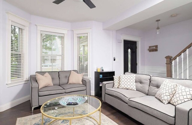 Stylish 6-Bedroom Home Near Boston – Dual Units, Yard & Parking Included!