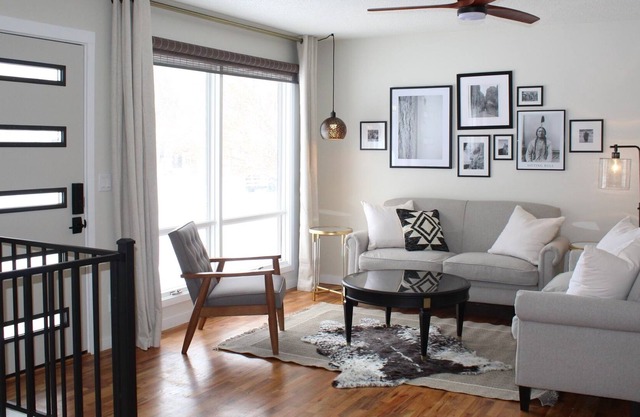 Stylish & Comfortable 3 Queen Beds - Minutes from Downtown