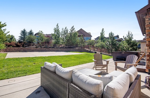 Stylish home with private hot tub & game room - dog-friendly