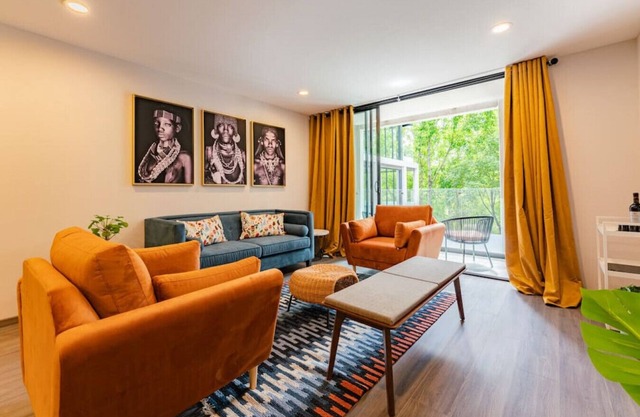 Stylish Parque España,Condesa 2BR w/Rooftop & Gym