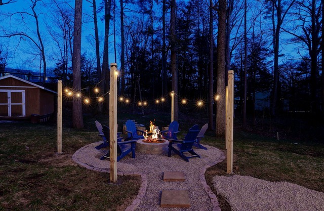 Stylish Saugerties Retreat with Hot Tub + Game Room + Theater + Firepit