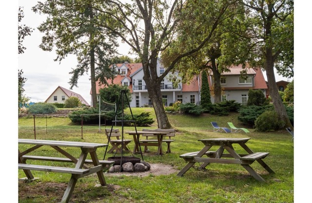 Stylish vacation apartment in a manor house on Lake Plau