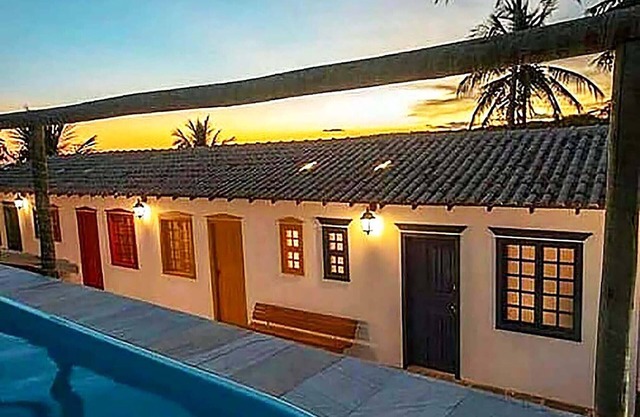 Suíte em Pousada c piscina e natureza em Meaípe/ES