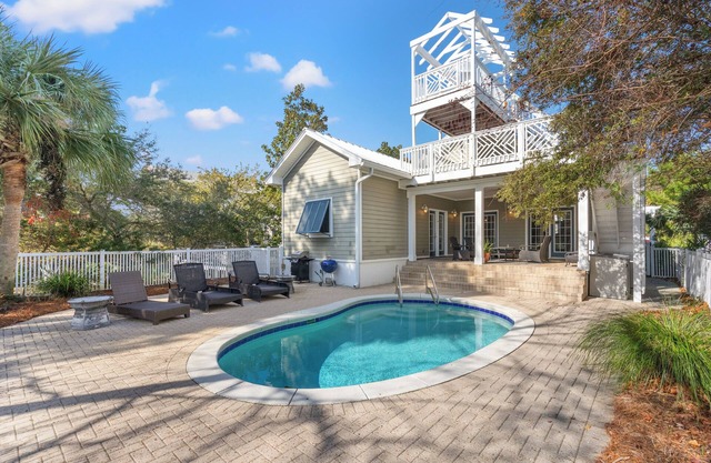 Sugar Sand Retreat – 30A Home, Updated, STEPS to the Beach w/Private Pool!