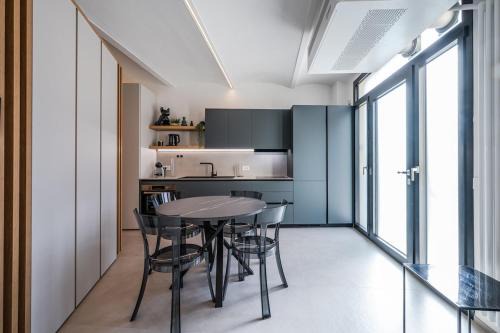 Suite on canvas near the city of Ferrari