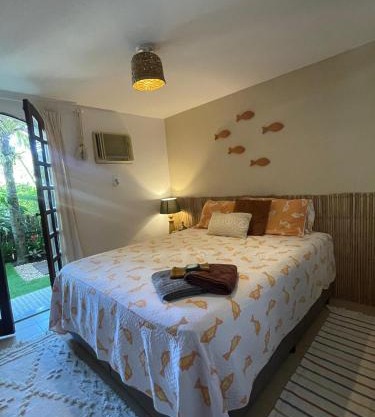 Suite privativa na praia da Barra!