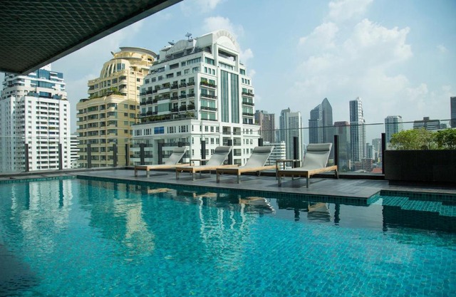 Sukhumvit 11#Luxury#Pool#Gym#BTS Nana&MRT Sukhumvit#1BR#Max2ppl