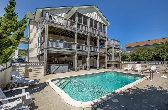 Summer Place | 325 ft from the beach | Private Pool, Hot Tub | Southern Shores