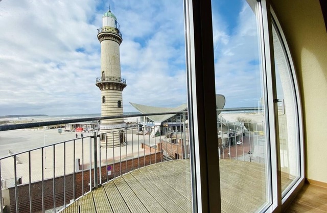 Sun deck on the beach