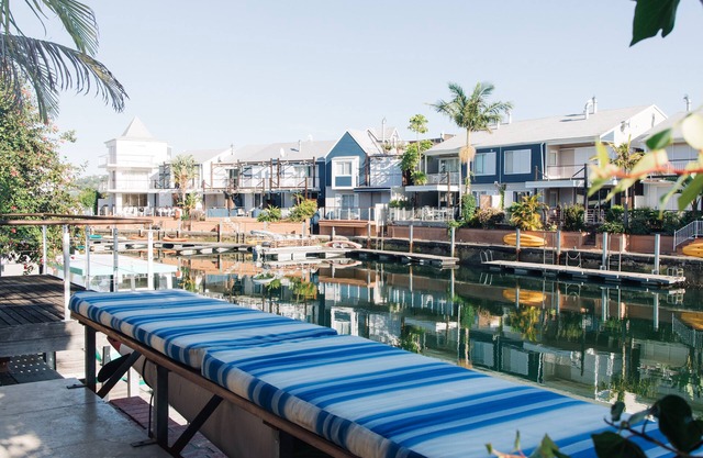 "Sunny 3-bedroom waterfront House with boat mooring at Knysna Quays.