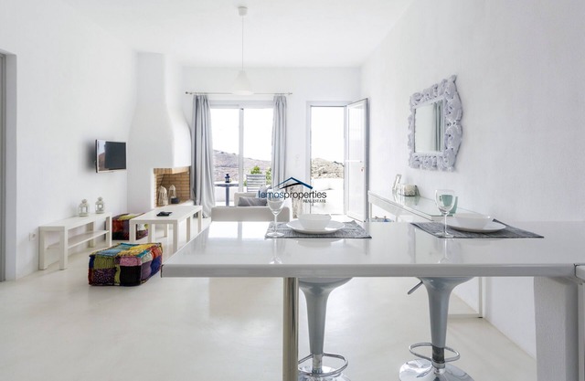 Sunny and modern guest house "Illios" ideal for two couples or a small family.
