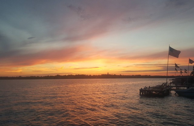Sunset on Conneaut Lake