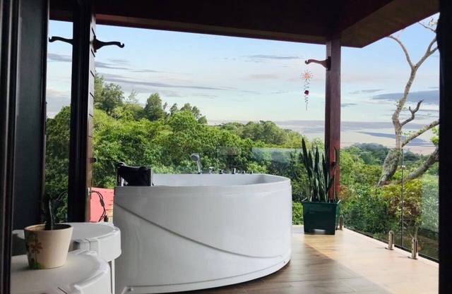 Sunset Paradise House Monteverde: Private Hot Tub with Gulf View