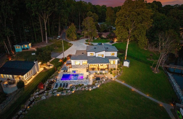 Sunset Retreat at the Lake | Sleeps 24 | Pool