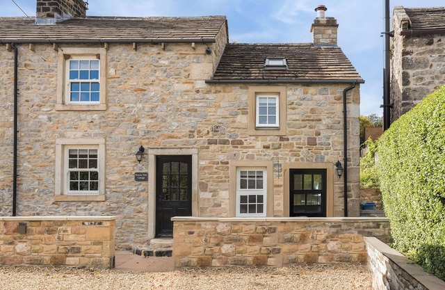 Superb 3 bed cottage home in the pretty Dales Village of Hetton, with hot tub