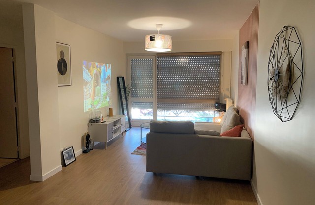 Superb apartment with balcony and parking with all amenities.