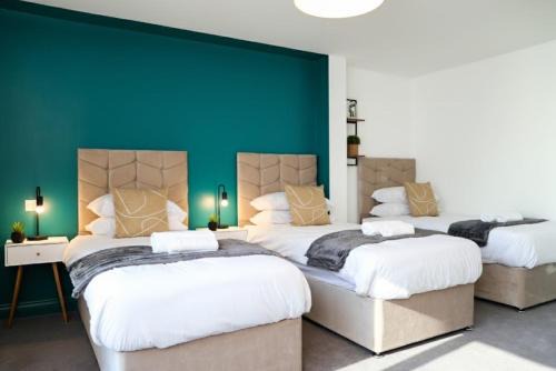 Syster Properties Modern Leicester Stay with Free Parking LE2 Area