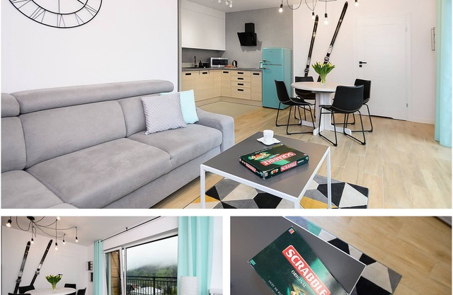 Szczyrk Apartament Miętowy z widokiem na Skrzyczne