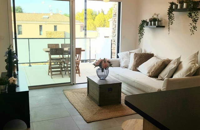 T2 nine with terrace - close to beaches