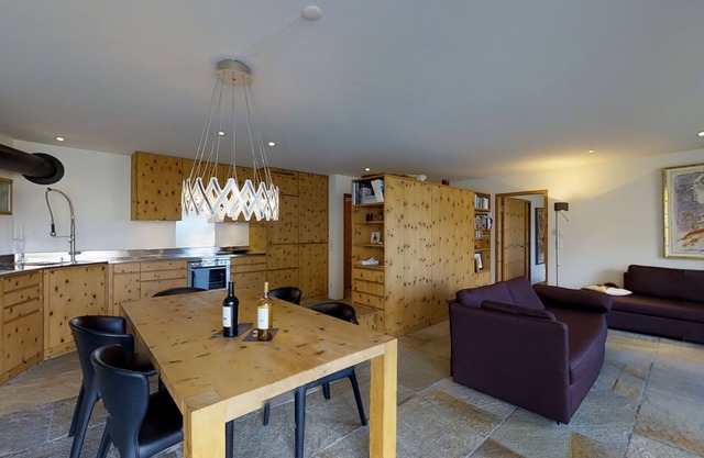 Tastefully furnished 3½-room apartment on the ground floor, ca.