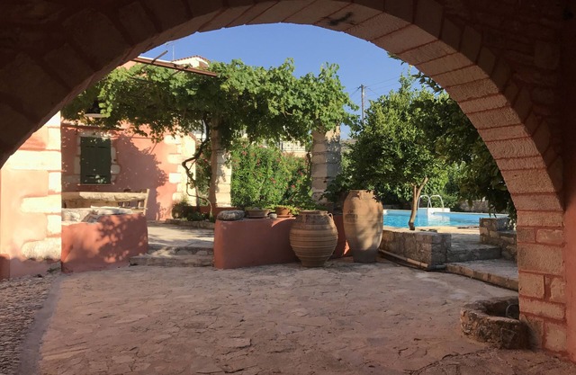 Tastefully renovated Cretan traditional house with private pool