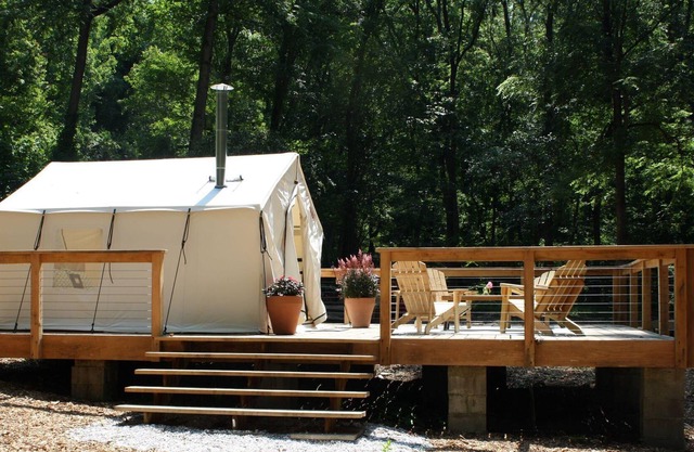Tentrr Signature Site - Fern Creek at Azimuth Acres - Coleman Cooking Site