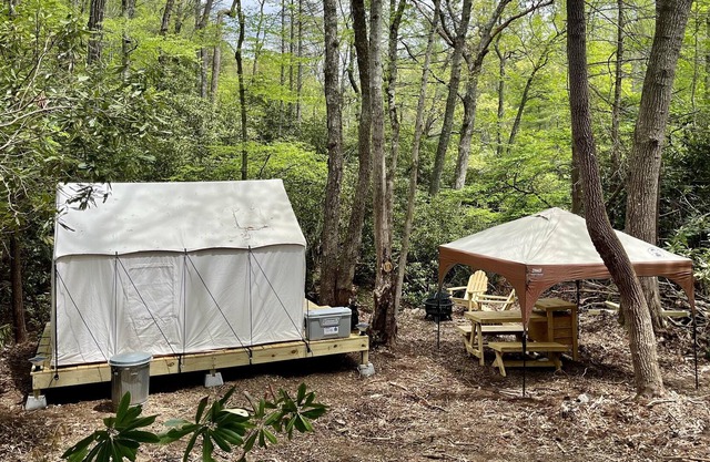 Tentrr Signature Site - Hellbender Hollar Campsite