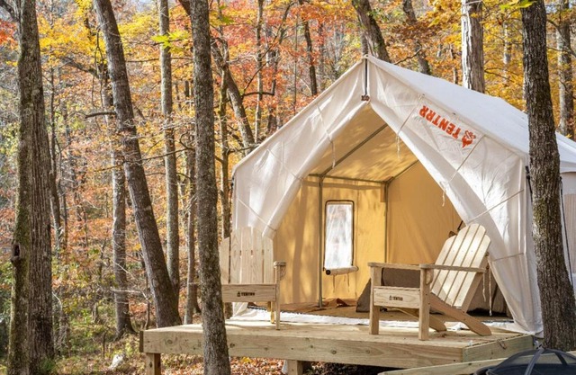 Tentrr State Park Site - Mississippi JP Coleman State Park - Shady Bluff A - Single Camp
