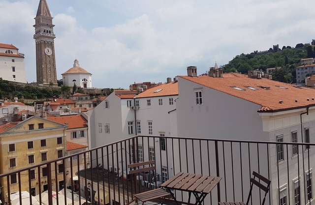 Terrace & Private Studio, Piran Old Town