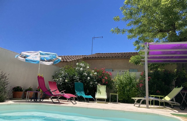 Terrasse du Moulin - 19th Century Village House with pool and terrace views