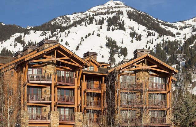 Teton Village Ski-In Ski-Out Crystal Springs Luxury Condominium Jackson Hole WY