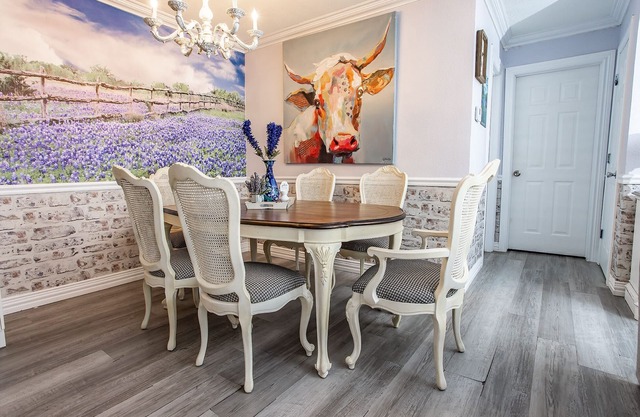 Texas Bluebonnet Farmhouse