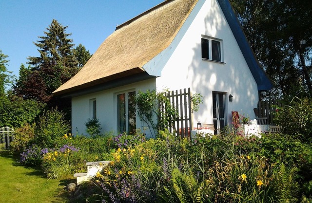 Thatched cottage in the small fishing village - thatched cottage