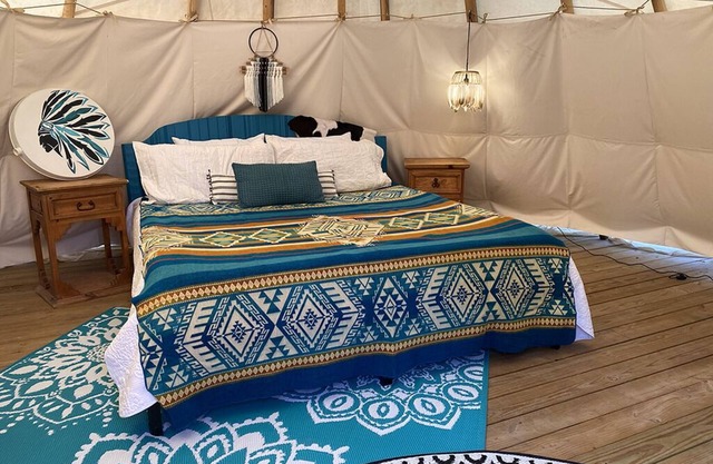 The Arrowhead Tipi Resort - Morning Star - Nomadic Tipis on Lake Tawakoni