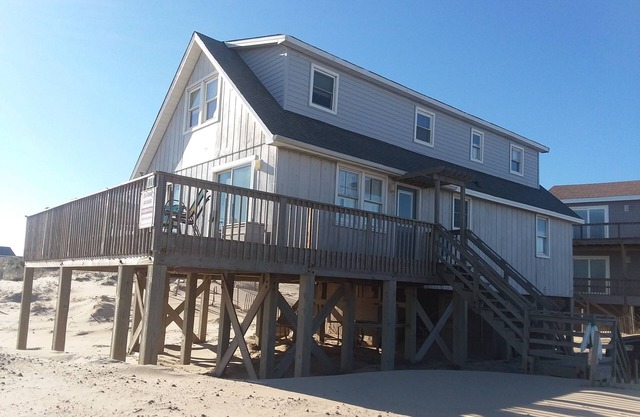 The Beach House As close to the ocean as it gets