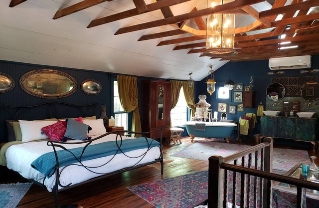 The Birdcage Saloon is true hidden gem, in a secret garden. Romance awaits here