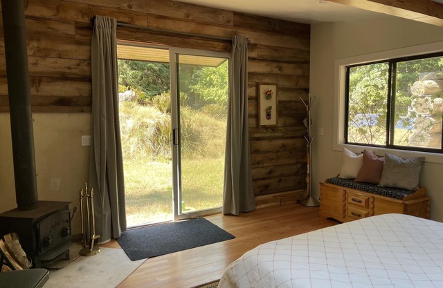 The Black Log Cabin
