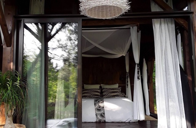 The cabin "The lodge and its Spa
