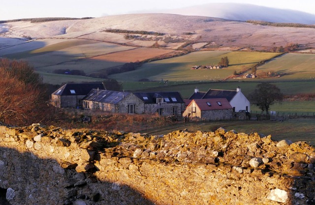 The Castle Bothy, self-catering accommodation next to historic Auchindoun Castle