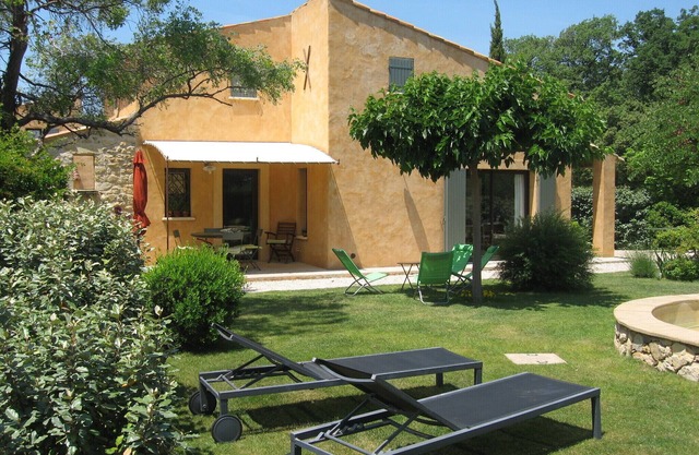 The cottage 'Les Euphorbia' . olive trees, . cicadas, Provence .