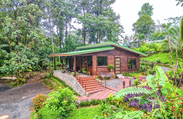 The edge of the Rainforest above Rio Celeste. Only1 mile from Waterfall & Park!