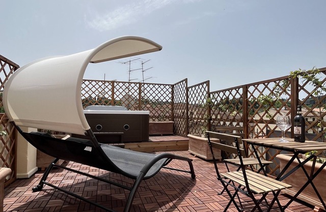 The first one - jacuzzi and panoramic view