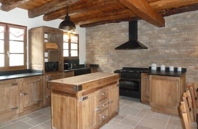 The gite offers pretty views of Bethmale Valley and the mountains
