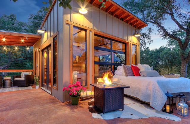 The Glass House | Hill Country Tiny Home Escape | Sleep Under the Stars